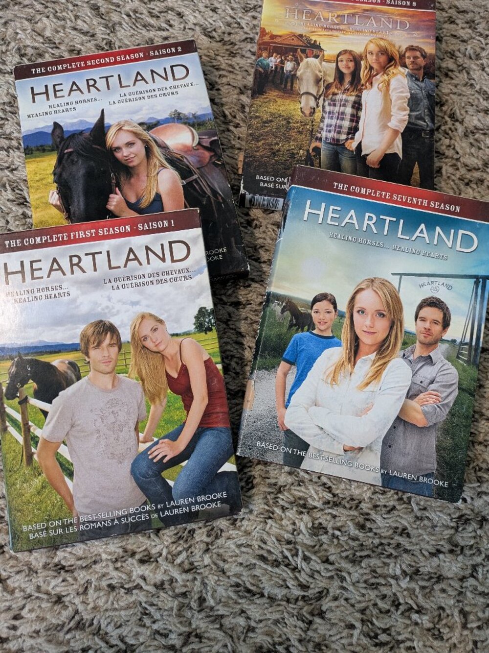 Heartland Season 1-2, 7-8 DVD Sets, 11 DVDs
